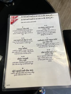 Menu photo 8 Saap Fusion Auburn, WA