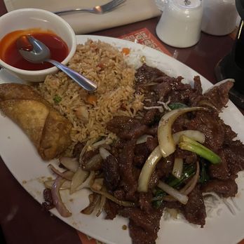 Pagoda Restaurant - Mongolian beef combination - Chinese Near Me - North Pole, Alaska