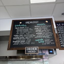 The Bagel Spot - Breakfast menu