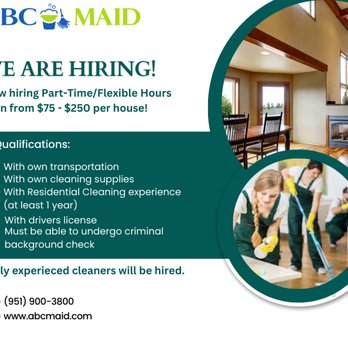 ABC Maid - Home Cleaning Near Me - Fontana, California