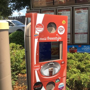 Wendy's - a vending machine in a parking lot - Burgers Near Me - Richmond, Indiana Wendy's - a vending machine in a parking lot - Burgers Near Me - Richmond, Indiana