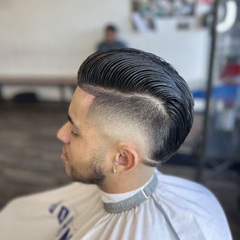 661 Barber - Skin fade with slick back - Barbers Near Me - Bakersfield, California 661 Barber - Skin fade with slick back - Barbers Near Me - Bakersfield, California