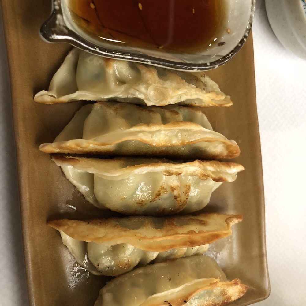 Sushi Cafe - Vegetable Gyoza $6 Yum! - Sushi Bars Near Me - West Caldwell, New Jersey