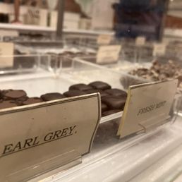 Some of the chocolate displayed.
