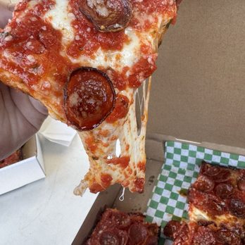 Quarter Sheets - Cheese pull !!!! - Pizza Near Me - Los Angeles, California Quarter Sheets - Cheese pull !!!! - Pizza Near Me - Los Angeles, California