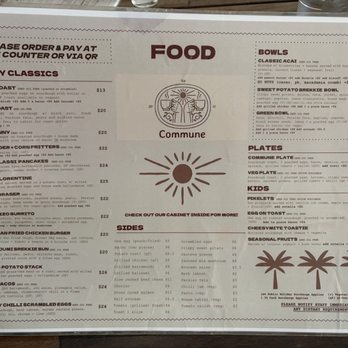 Commune Espresso - Food menu - Restaurants Near Me - Burleigh Heads, QLD Commune Espresso - Food menu - Restaurants Near Me - Burleigh Heads, QLD