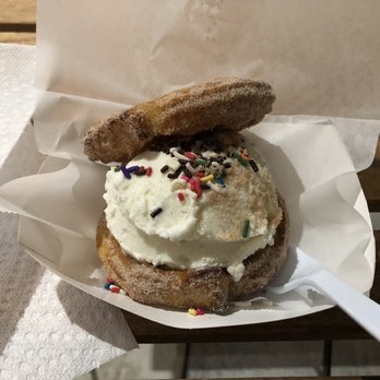 Sweet Box - Churro ice cream sandwich!! - Candy Stores Near Me - Buena Park, California Sweet Box - Churro ice cream sandwich!! - Candy Stores Near Me - Buena Park, California