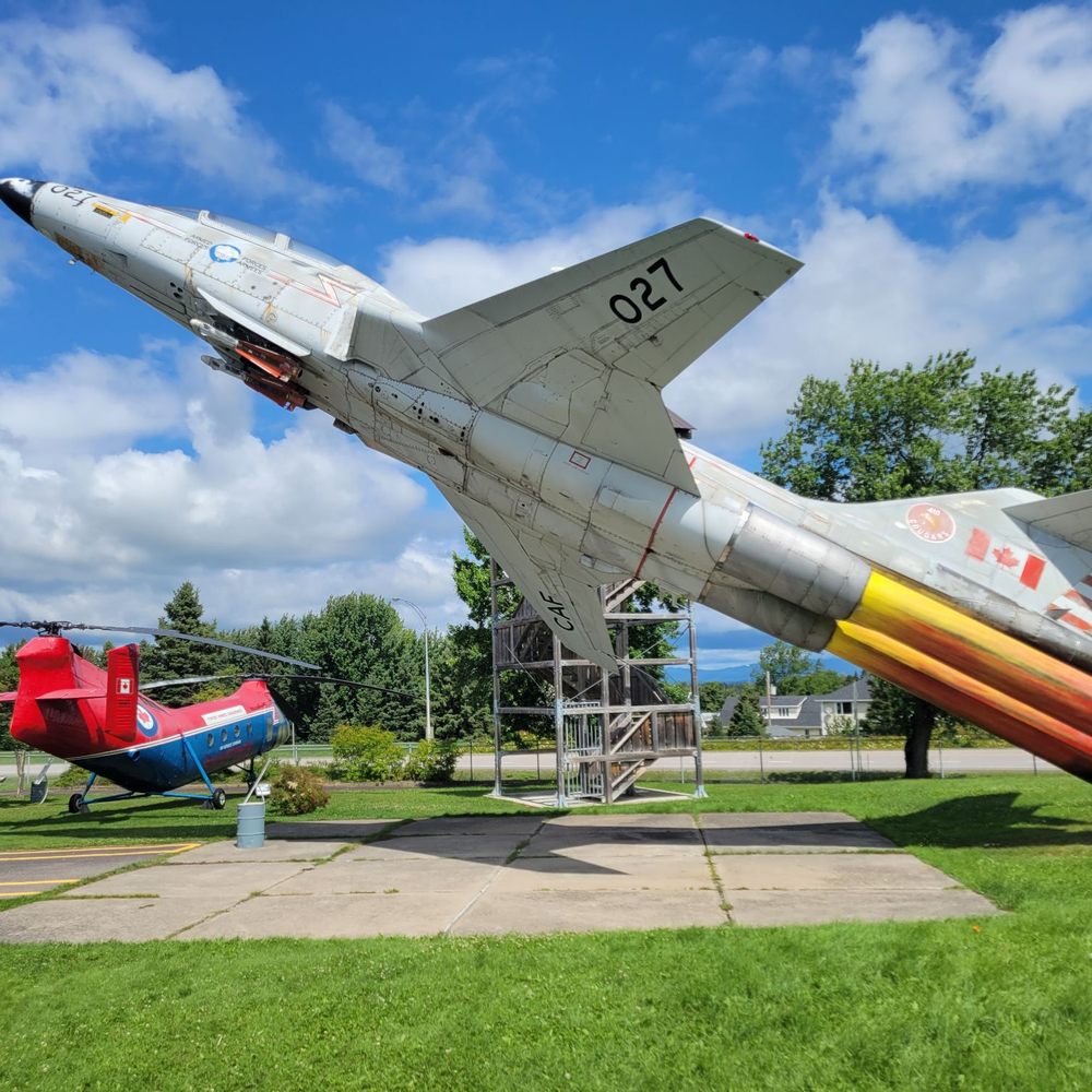 Air Defence Museum - The main airplane in the exhibit, the CF-101 Voodoo - Museums Near Me - Saguenay, Quebec