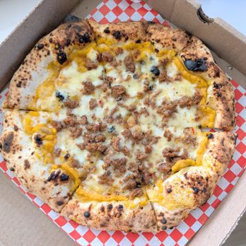Outside Pizza - Harvest Fest Pie - Food Trucks Near Me - Denver, Colorado