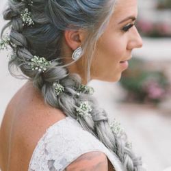 Eye Makeovers - Lashes for the bride think and great profile look