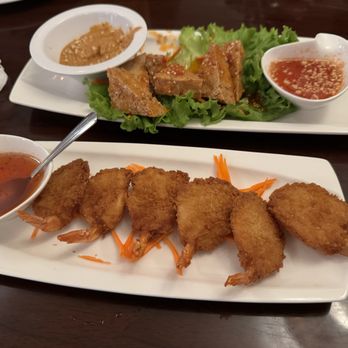Thai Pepper - Coconut shrimp & deep fried tofu - Thai Near Me - Woodland, California Thai Pepper - Coconut shrimp & deep fried tofu - Thai Near Me - Woodland, California