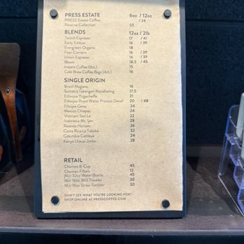 Press Coffee - the Roastery - Coffee & Tea Near Me - Phoenix, Arizona Press Coffee - the Roastery - Coffee & Tea Near Me - Phoenix, Arizona