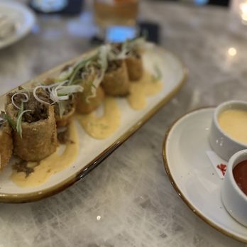 Fiore Rosso - Cheesesteak egg rolls - Italian Near Me - Bryn Mawr, Pennsylvania Fiore Rosso - Cheesesteak egg rolls - Italian Near Me - Bryn Mawr, Pennsylvania