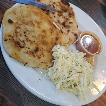 Mi Pueblo Catracho - Cheese and mix popusas. - Latin American Near Me - Houston, Texas