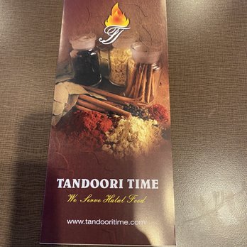 Tandoori Time - the menu for tandoori time - Pakistani Near Me - Toronto, Ontario