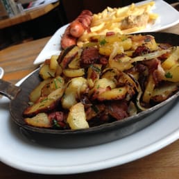a delicious potato skillet dish