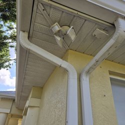 Kad Electric - Motion lights installed on all 4 corners of house and tied into electrical