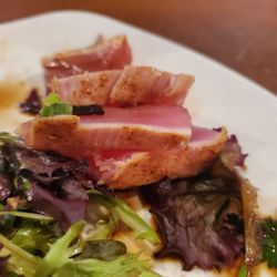 Bleu Oyster Bar and Seafood - Not a seared yellowtail