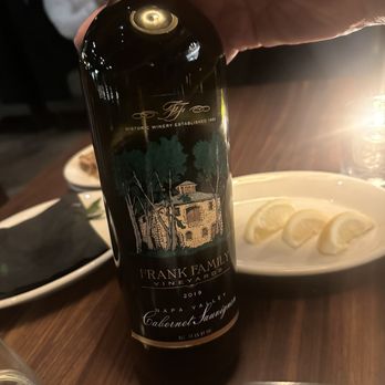 Old Brea Chop House - This bottle of wine was excellent. - Steakhouses Near Me - Brea, California Old Brea Chop House - This bottle of wine was excellent. - Steakhouses Near Me - Brea, California