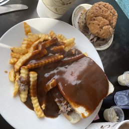 Hot Beef Sandwich Plate
