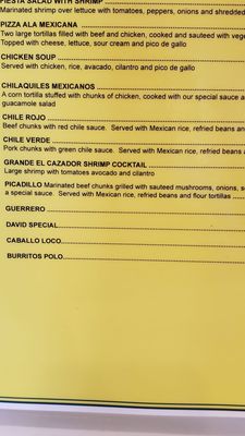Menu photo 1 Los Cazadores Mount Vernon, KY Menu photo 1 Los Cazadores Mount Vernon, KY