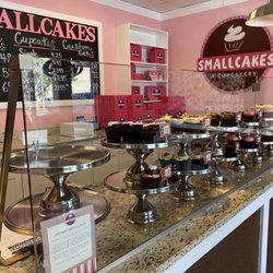 SmallCakes Cupcakery - Front display area
