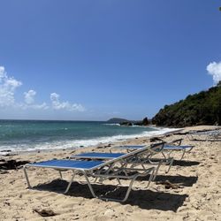 Limetree Beach - Chairs are from Limetree Resort