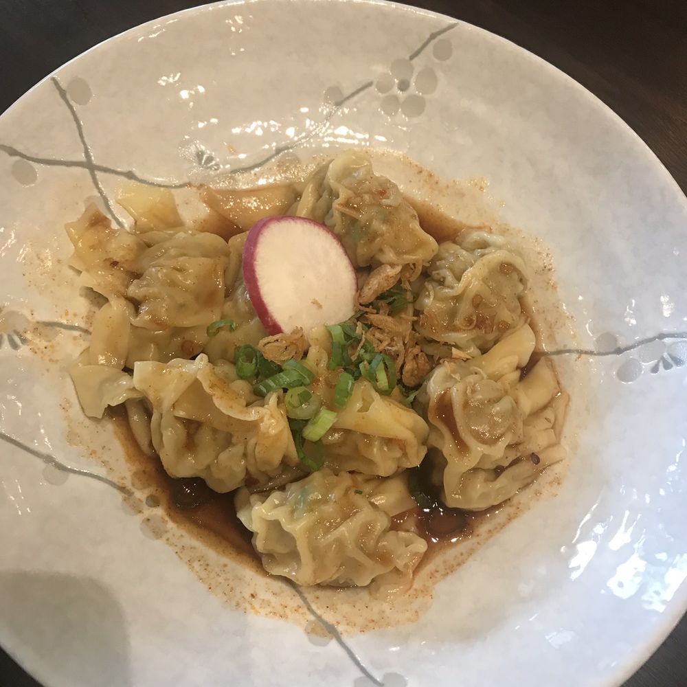 OMELI Kitchen - Spicy wonton. Not spicy at all. - Vietnamese Near Me - Fullerton, California OMELI Kitchen - Spicy wonton. Not spicy at all. - Vietnamese Near Me - Fullerton, California
