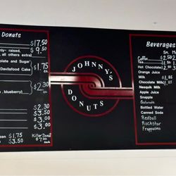 Johnny's Donuts - Current price..August 2023