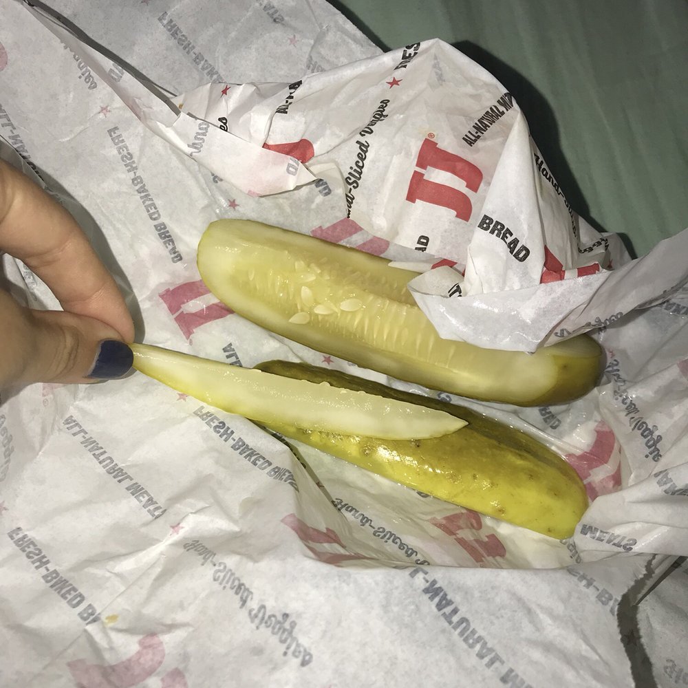 Jimmy John's - two pickles in a wrapper - Sandwiches Near Me - La Crosse, Wisconsin