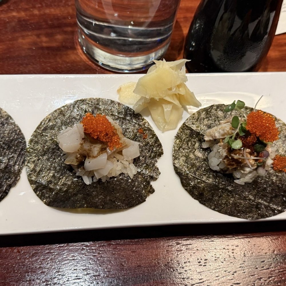 Shirubē - Scallop and crab tacos - Izakaya Near Me - Santa Monica, California Shirubē - Scallop and crab tacos - Izakaya Near Me - Santa Monica, California