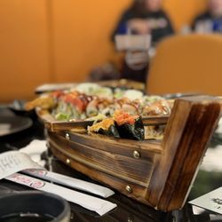 Machi Sushi Hibachi - THE BOAT!