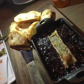 Carson Kitchen - Brie with bacon jam...mmmmm bacon - New American Near Me - Las Vegas, Nevada
