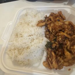 2 items (garlic chicken)