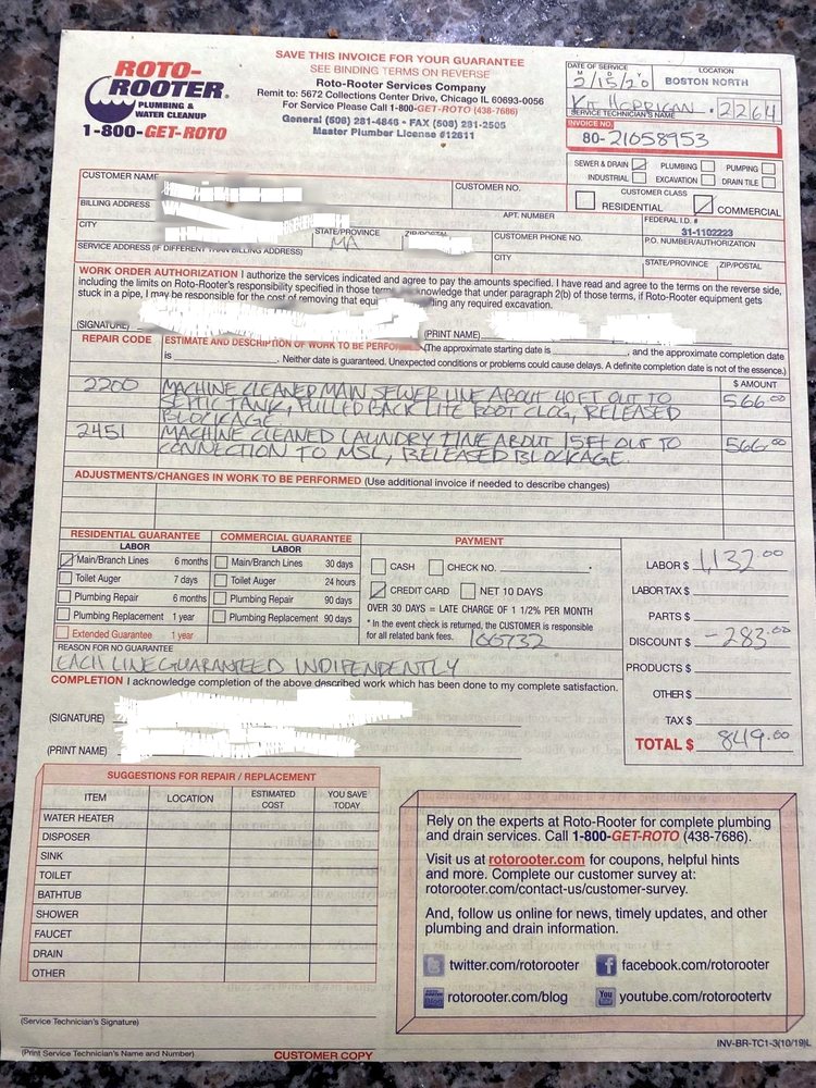 Slide of Roto-Rooter Plumbing & Water Cleanup