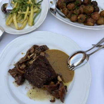 Alba - Filet  Hericot Verts - beans  Potatoes - Italian Near Me - West Hollywood, California