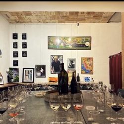 Fallbrook Winery - The private room. Beautiful!