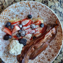 This is our breakfast at Icha-Maajoh. Everything was delicious and Keri our server was spot on.