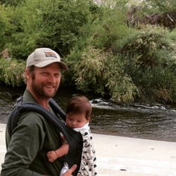Ranger Ted - Ranger Ted and his junior ranger at the L.A. River