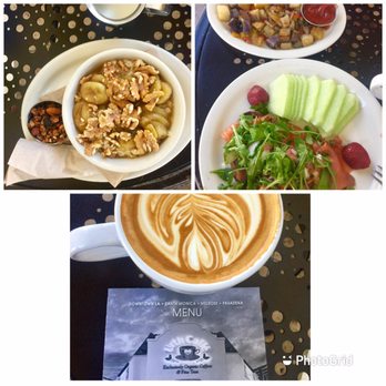 Urth Caffé-Pasadena - Eggs Salmone, Spanish Latte and Banana Oatmeal - Cafes Near Me - Pasadena, California Urth Caffé-Pasadena - Eggs Salmone, Spanish Latte and Banana Oatmeal - Cafes Near Me - Pasadena, California
