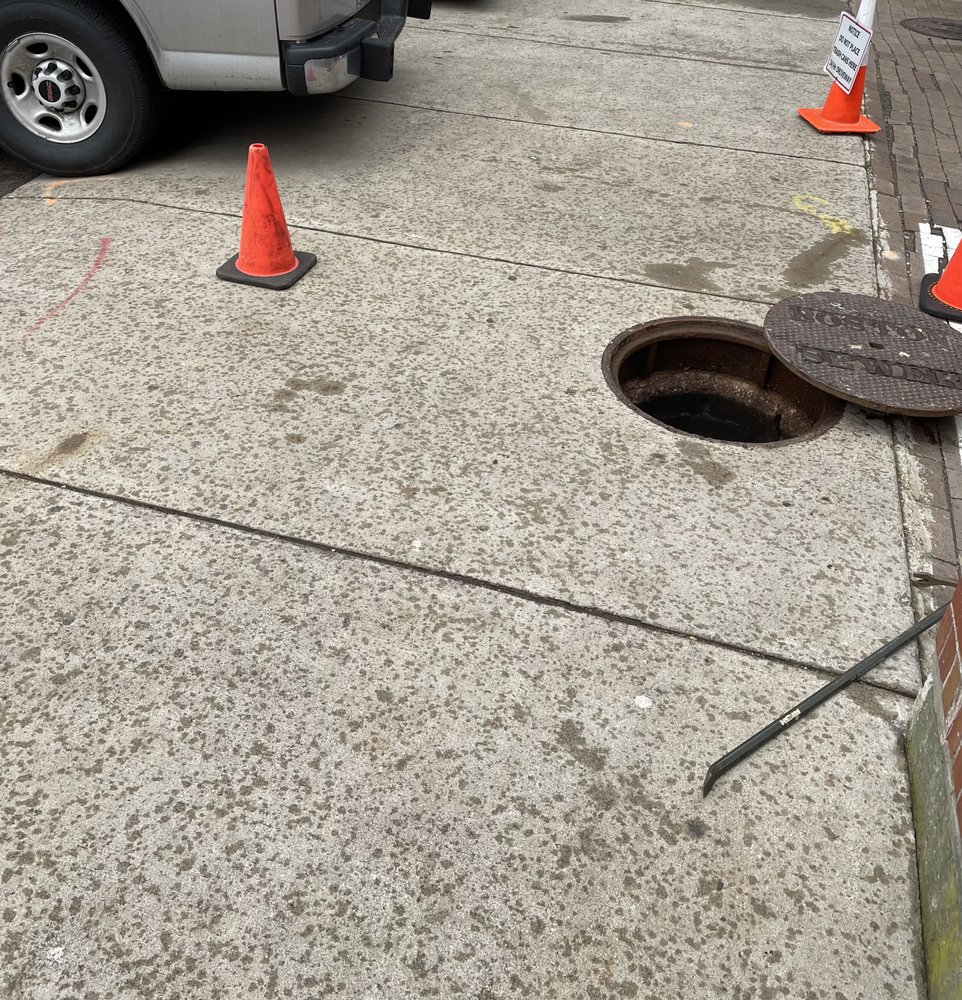 Slide of Drain Works