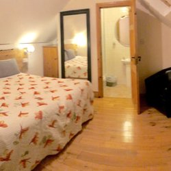 Flyover B & B - My awesome private room on the top floor with my own private bathroom & shower.