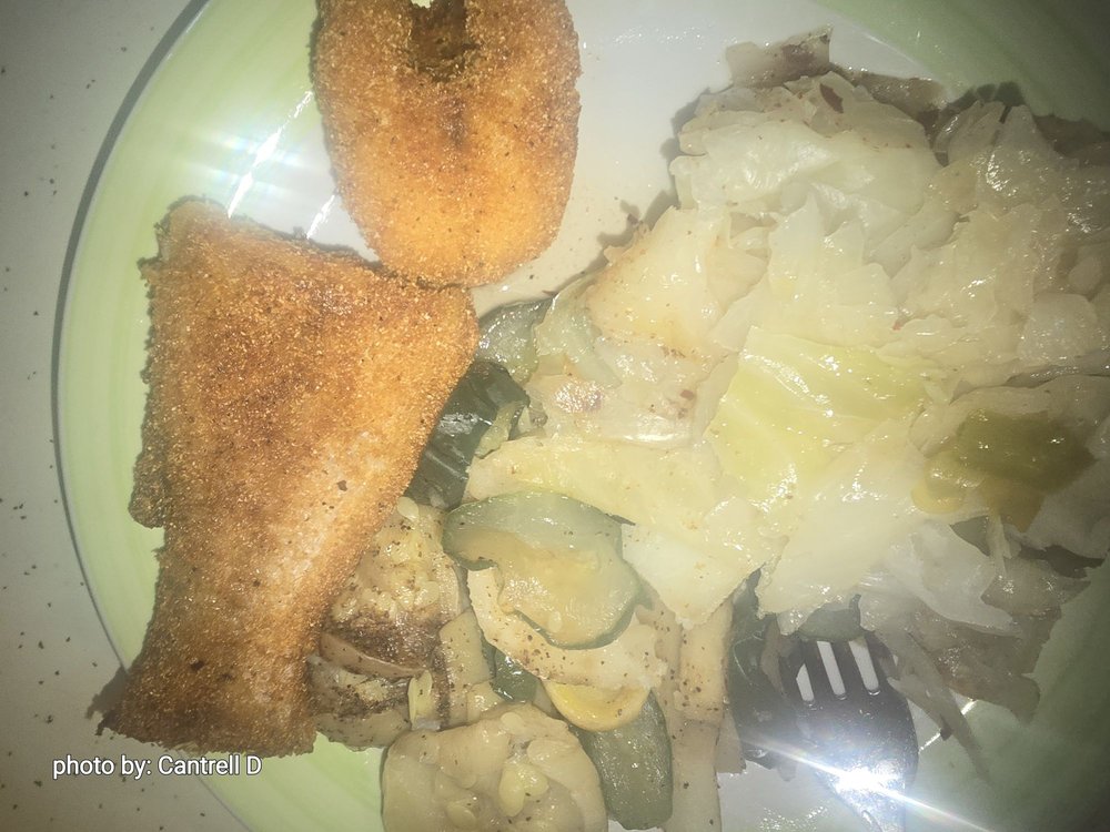 Food from Catfish Galley