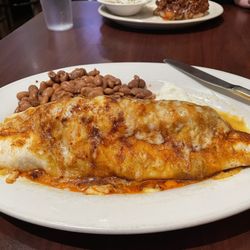 Smoked chicken enchiladas