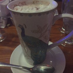 Ayalas Mex-American Steakhouse - Biggest hot chocolate I've ever had