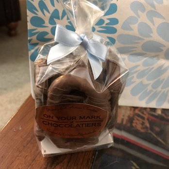 On Your Mark Chocolatiers - Milk chocolate pretzels - Chocolatiers & Shops Near Me - West Brighton, New York On Your Mark Chocolatiers - Milk chocolate pretzels - Chocolatiers & Shops Near Me - West Brighton, New York