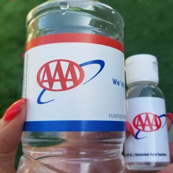 AAA - Water and sanitizer - Travel Services Near Me - Burbank, California