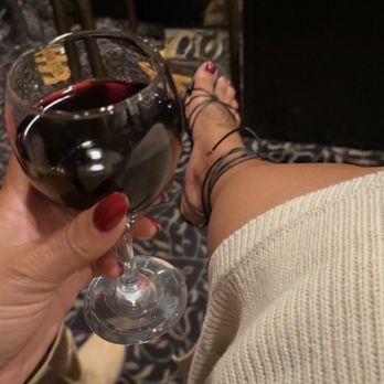 Linda's La Cantina Steak House - A glass of Merlot while we wait on the table - Steakhouses Near Me - Orlando, Florida Linda's La Cantina Steak House - A glass of Merlot while we wait on the table - Steakhouses Near Me - Orlando, Florida