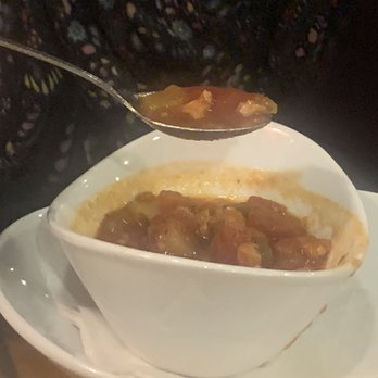 Apache Trout Grill - Manhattan clam chowder, guess it was ok - New American Near Me - Traverse City, Michigan Apache Trout Grill - Manhattan clam chowder, guess it was ok - New American Near Me - Traverse City, Michigan