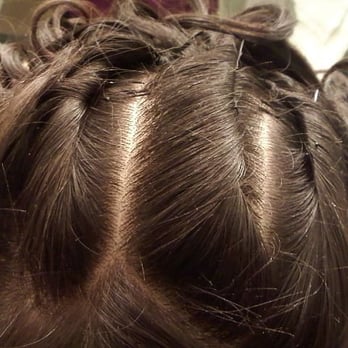 Dimension Salon - (Lynn's creation) I loved the top part of my styled 'do.  It was for a wedding =) - Hair Salons Near Me - San Leandro, California